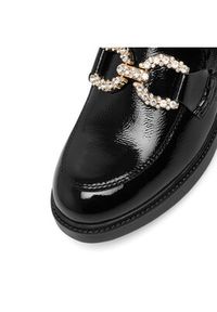 Sergio Bardi Loafersy WI16-D1013-01SB Czarny. Kolor: czarny. Materiał: lakier, skóra
