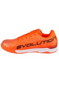 Buty treningowe dla dzieci Joma Evolution 2408 In. Zapięcie: sznurówki. Kolor: pomarańczowy. Materiał: materiał. Szerokość cholewki: normalna. Sport: piłka nożna