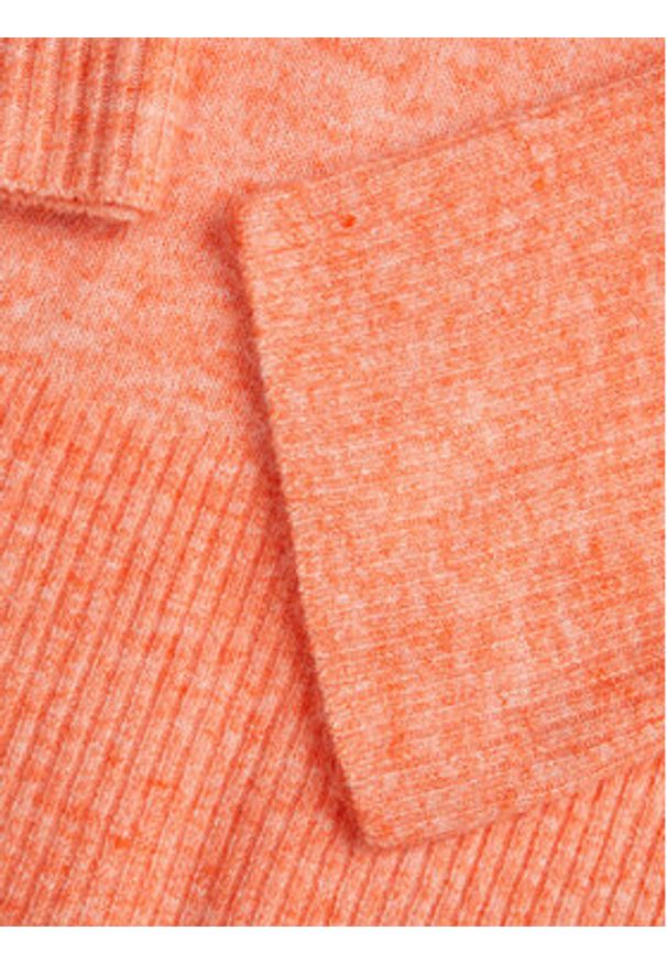 JJXX Sweter Lica 12246506 Pomarańczowy Regular Fit. Kolor: pomarańczowy. Materiał: syntetyk