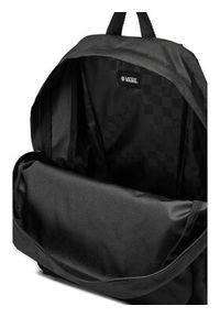 Vans Plecak Old Skool Print Backpack VN000H50BLK1 Czarny. Kolor: czarny. Materiał: materiał. Wzór: nadruk #3