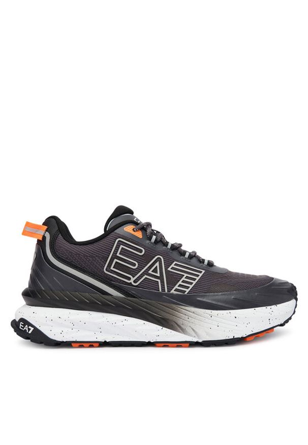EA7 Emporio Armani Sneakersy 7X000344 AF18640 M8191 Szary. Kolor: szary. Materiał: materiał