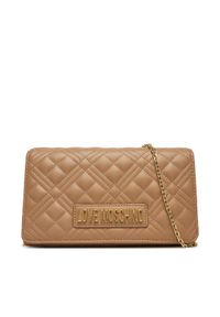 Love Moschino - LOVE MOSCHINO Torebka JC4079PP0NLA0104 Beżowy. Kolor: beżowy. Materiał: skórzane
