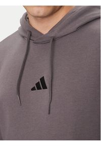 Adidas - adidas Bluza Essentials 3-Stripes JE6365 Szary Regular Fit. Kolor: szary. Materiał: syntetyk
