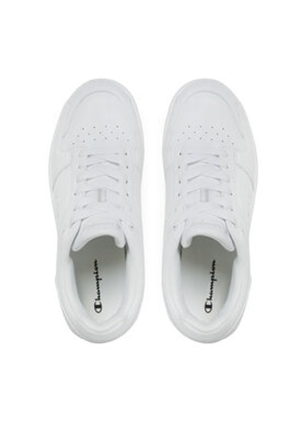 Champion Sneakersy Rebound 2.0 Low S21906-CHA-WW010 Biały. Kolor: biały. Materiał: skóra