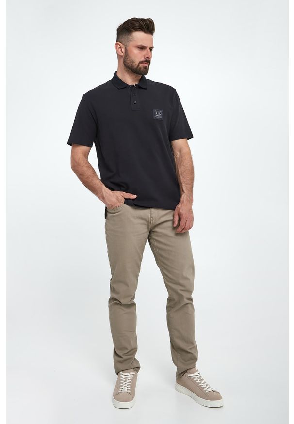 Armani Exchange - Polo męskie ARMANI EXCHANGE. Typ kołnierza: polo