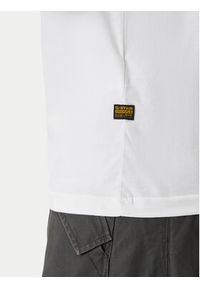 G-Star RAW - G-Star Raw T-Shirt HD Print D26824-D975 Biały Regular Fit. Kolor: biały. Materiał: bawełna. Wzór: nadruk