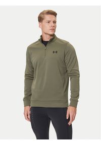 Under Armour Bluza Armor Fleece 1373358 Zielony Regular Fit. Kolor: zielony. Materiał: syntetyk