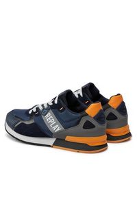 Replay Sneakersy GMS1D .000.C0052T Granatowy. Kolor: niebieski. Materiał: materiał #5