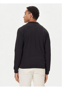 BOSS Bluza Structure 50559332 Czarny Regular Fit. Kolor: czarny. Materiał: syntetyk #3