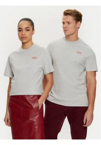 Hunter T-Shirt HARU0006242 Szary Regular Fit. Kolor: szary. Materiał: bawełna #1