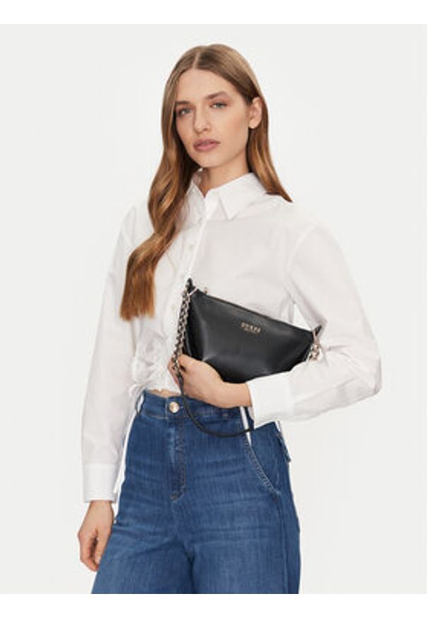 Guess Torebka HWEVG9 53517 Czarny. Kolor: czarny. Materiał: skórzane
