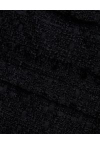 MARLU - Czarna spódnica z wełny. Okazja: na spotkanie biznesowe, do pracy. Kolor: czarny. Materiał: wełna. Sezon: zima, jesień. Styl: biznesowy, wizytowy, elegancki #4
