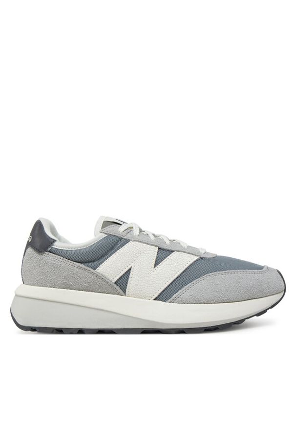 New Balance Sneakersy U370AH Szary. Kolor: szary. Materiał: zamsz, skóra