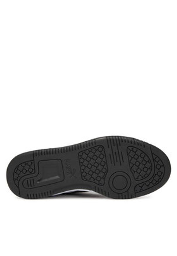 Puma Sneakersy Rebound V6 Lo Jr 393833 01 Biały. Kolor: biały. Materiał: skóra