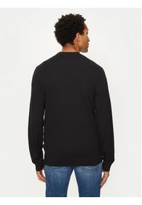 U.S. Polo Assn. Sweter MUP2961 Czarny Regular Fit. Typ kołnierza: polo. Kolor: czarny. Materiał: bawełna #4