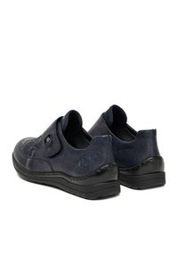 Rieker Półbuty 48951-14 Granatowy. Kolor: niebieski. Materiał: syntetyk, materiał #4