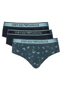 Emporio Armani Underwear Komplet slipów EM000369 AF20669 MB148 Kolorowy. Materiał: bawełna. Wzór: kolorowy #1