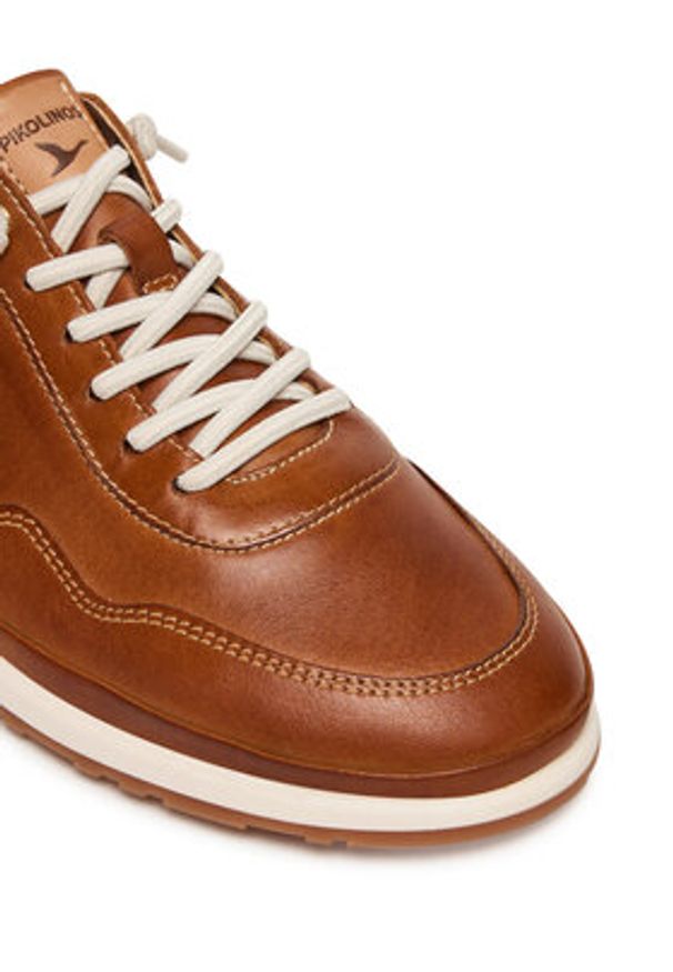 Pikolinos Półbuty Denia W0A-6842C3 Brązowy. Kolor: brązowy. Materiał: skóra