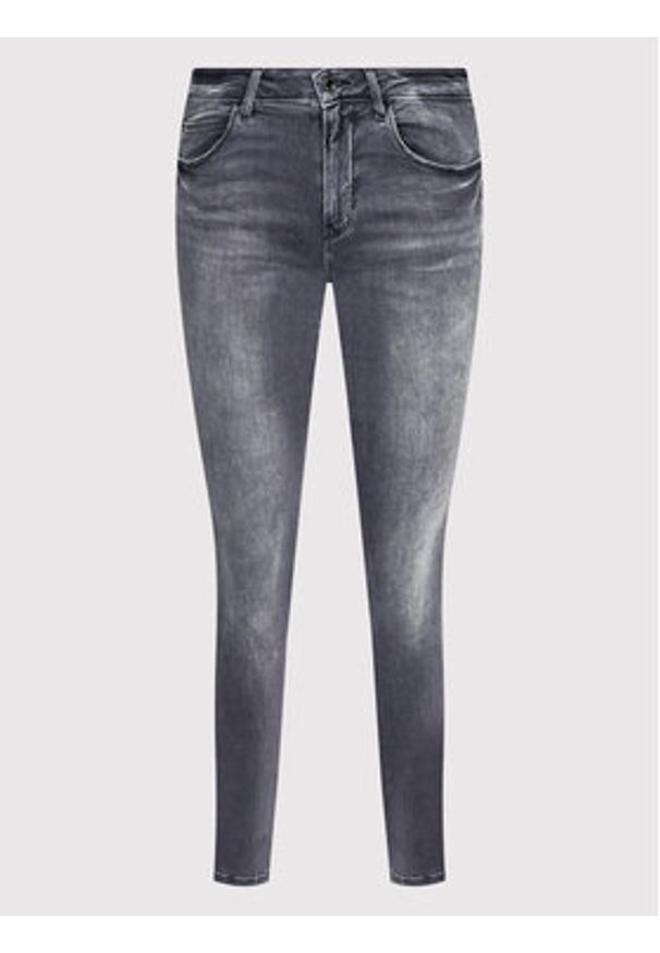 Guess Jeansy W2YAJ2 D4PZ2 Szary Skinny Fit. Kolor: szary