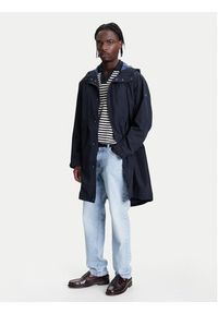 TOMMY HILFIGER - Tommy Hilfiger Parka MW0MW39645 Granatowy Regular Fit. Kolor: niebieski. Materiał: syntetyk