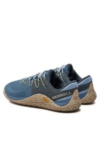 Merrell Buty do biegania Trail Glove 7 J068186 Niebieski. Kolor: niebieski. Materiał: materiał
