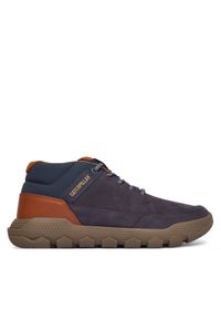 CATerpillar Sneakersy Hex Lite P726410 Brązowy. Kolor: brązowy. Materiał: nubuk, skóra