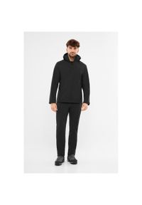 Viking - Kurtka męska VIKING Kerns Man Softshell. Kolor: czarny. Materiał: softshell. Sport: turystyka piesza #1