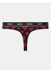Hugo - HUGO Stringi 50510622 Czarny. Kolor: czarny. Materiał: bawełna #4