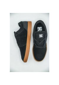 Trampki DC Shoes Crisis 2, Mężczyźni. Kolor: czarny. Materiał: zamsz, materiał
