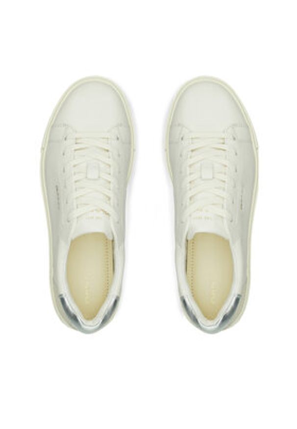 GANT - Gant Sneakersy 30531876 Biały. Kolor: biały. Materiał: skóra
