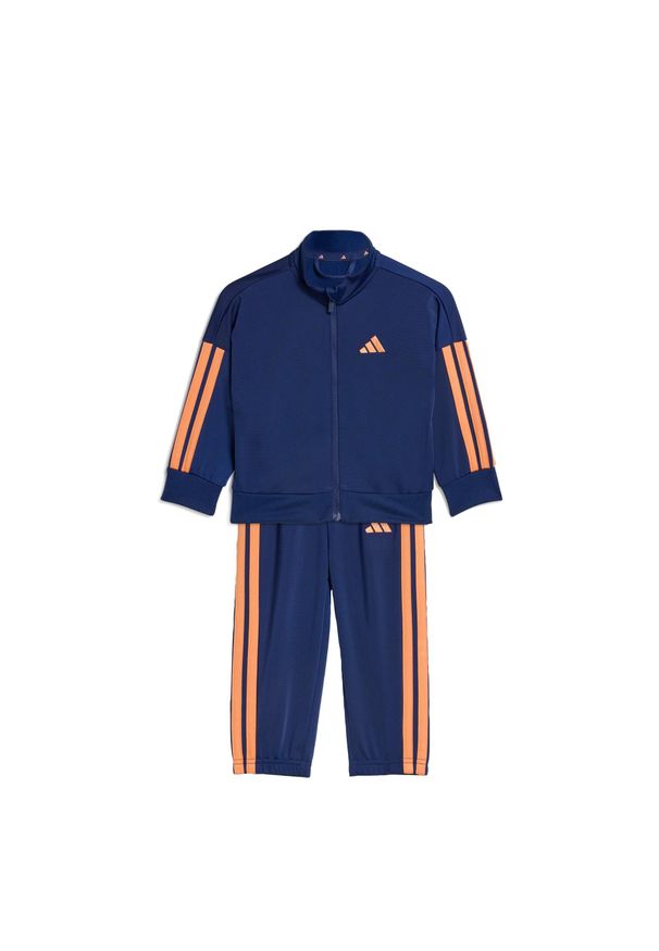 Adidas - Dres Essentials CLIMACOOL Kids. Okazja: na uczelnię. Kolor: pomarańczowy, niebieski, wielokolorowy. Materiał: dresówka. Styl: sportowy