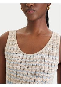 Guess Top W6GR08 Z0589 Beżowy Regular Fit. Kolor: beżowy. Materiał: wiskoza #2