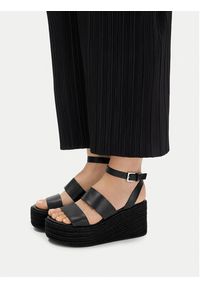 Badura Sandały EO-ALORA-LT0228-26-802 Czarny. Kolor: czarny. Materiał: skóra #5
