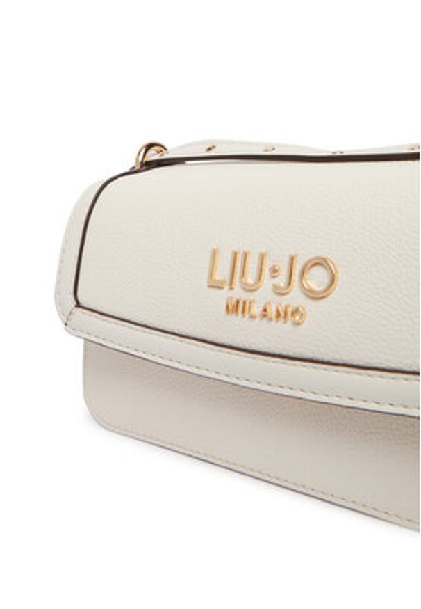 Liu Jo Torebka AA6073 E1012 Écru. Kolor: kremowy. Materiał: skórzane