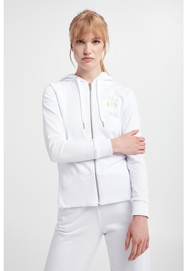 Armani Exchange - Bluza dresowa damska ARMANI EXCHANGE. Materiał: dresówka
