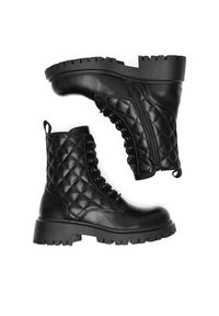 Jenny Fairy Trzewiki HY13023-56 Czarny. Kolor: czarny. Materiał: materiał #4
