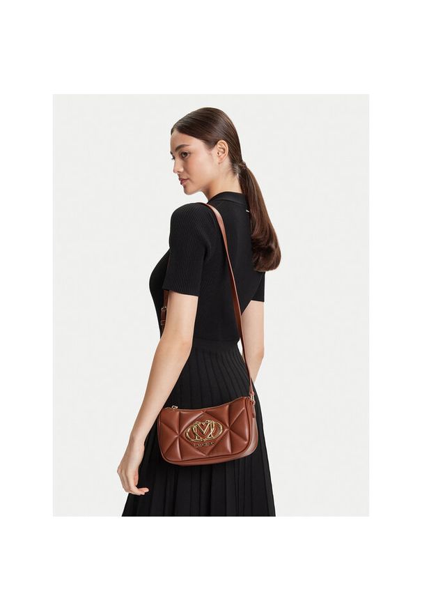 Love Moschino - Torebka LOVE MOSCHINO. Kolor: brązowy