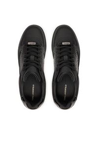 Karl Lagerfeld - KARL LAGERFELD Sneakersy KL53019 Czarny. Kolor: czarny. Materiał: skóra