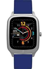 Smartwatch Techmade Smartwatch męski Techmade TM-VISION-BL niebieski pasek. Rodzaj zegarka: smartwatch. Kolor: niebieski
