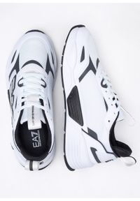Sneakersy męskie białe EA7 Emporio Armani X8X070 XK165 Q491. Okazja: do pracy, na spacer, na co dzień. Kolor: czarny. Sport: turystyka piesza #3