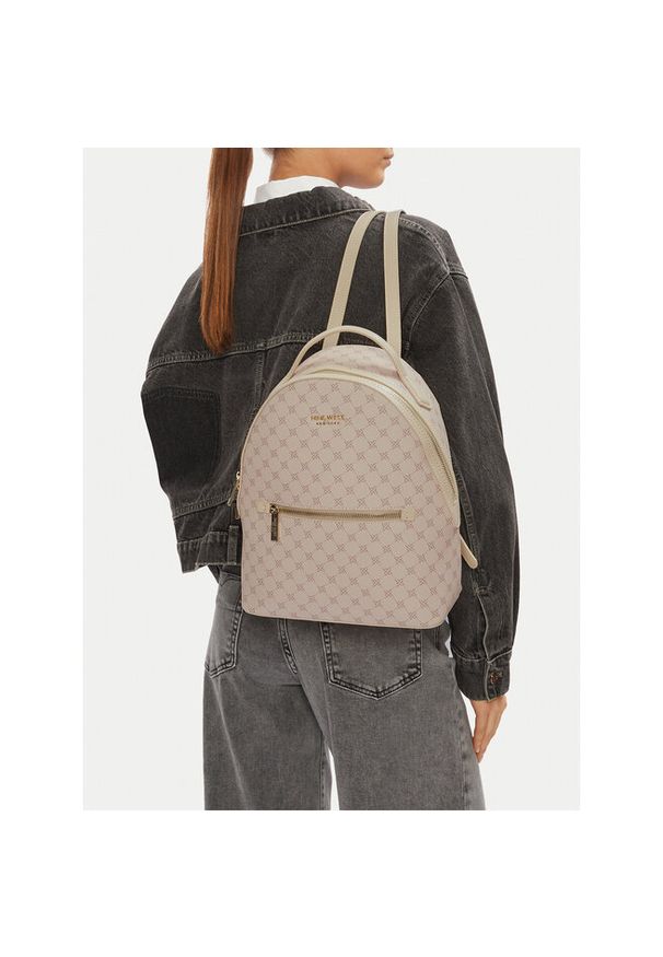 Plecak Nine West. Kolor: beżowy