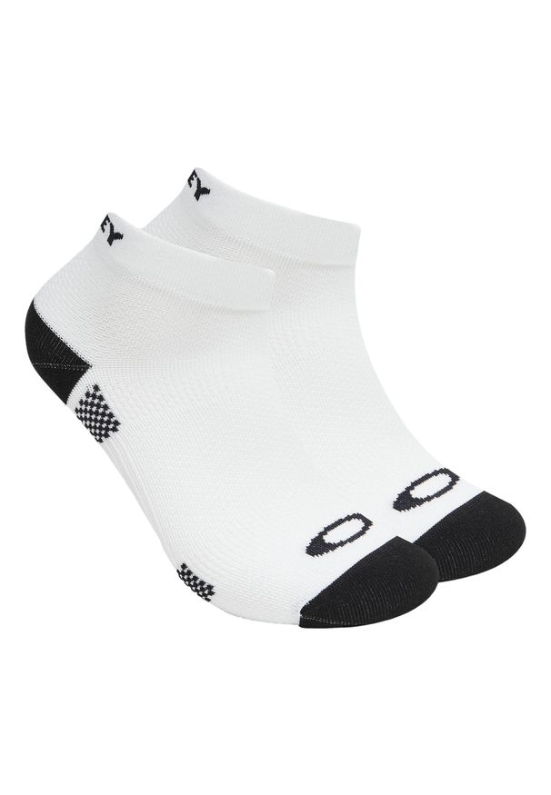 Skarpety unisex Oakley Ribbed Ellipse Short Socks. Kolor: biały