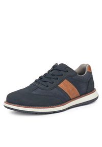 Rieker Sneakersy 04400-14 Granatowy. Kolor: niebieski. Materiał: materiał #5