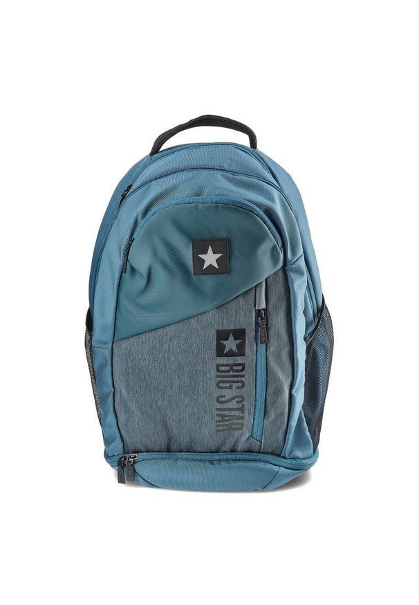 Big Star Accessories - Plecak BIG STAR HH574184 Niebieski/Szary. Kolor: niebieski, wielokolorowy, szary