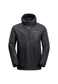 Kurtka uniwersalna męska Jack Wolfskin Dna Rhapsody. Typ kołnierza: kaptur. Kolor: czarny. Materiał: syntetyk. Sport: turystyka piesza #1