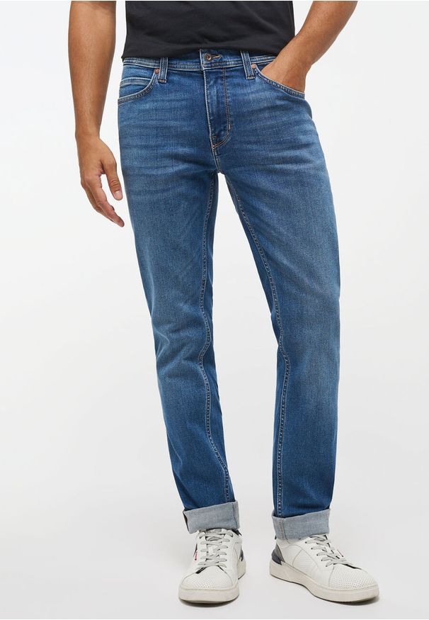 Mustang - MUSTANG VEGAS MĘSKIE SPODNIE JEANSOWE JEANSY DENIM BLUE 1013202 5000 583