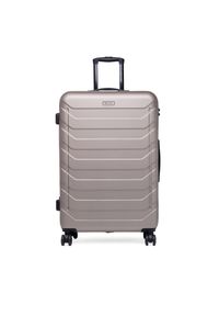 Gino Rossi - Walizka duża GINO ROSSI. Kolor: złoty #1