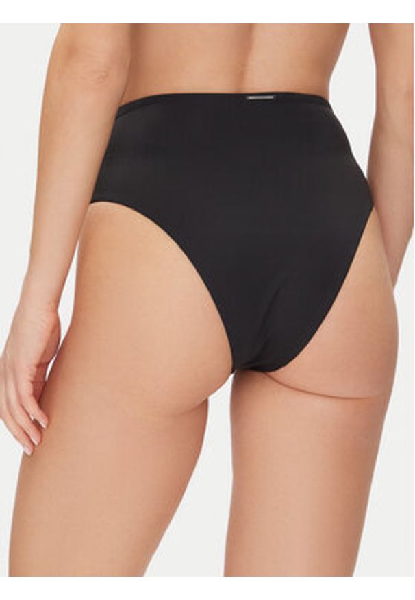 Calvin Klein Swimwear Dół od bikini High Waist Bikini KW0KW02706 Czarny. Stan: podwyższony. Kolor: czarny. Materiał: syntetyk