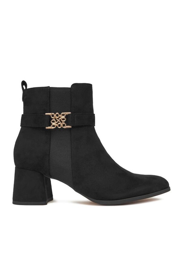 Botki Nine West. Kolor: czarny