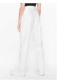 Calvin Klein Jeansy High Rise Straight K20K205166 Biały Regular Fit. Kolor: biały #3